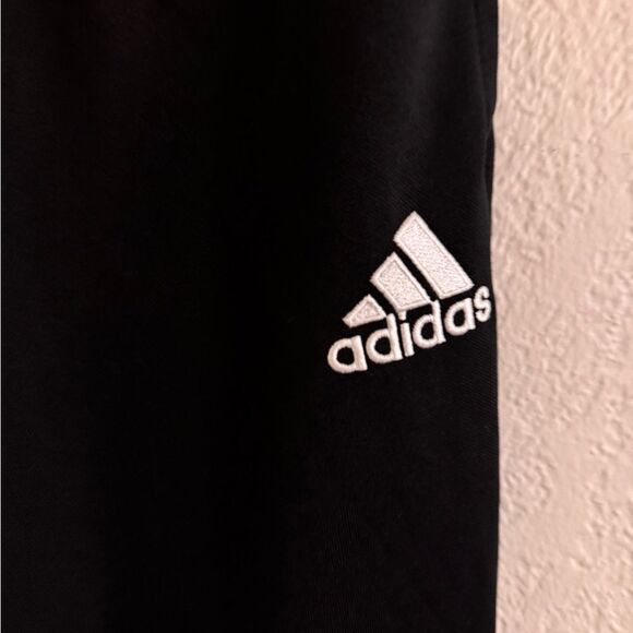 Adidas Kids Black Track Pants - Picture 2 of 11